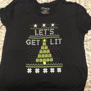 Christmas graphic tee